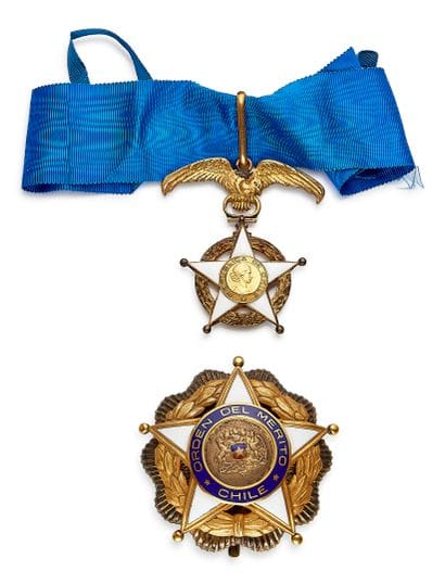 Chile - Order of Merit, established in 1929,...