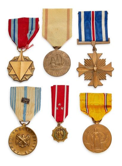 United States of America, USA - Set of six...