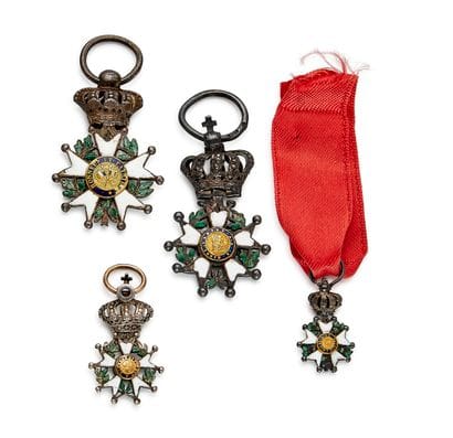 MINIATURES de DÉCORATIONS de FRANCE et du...