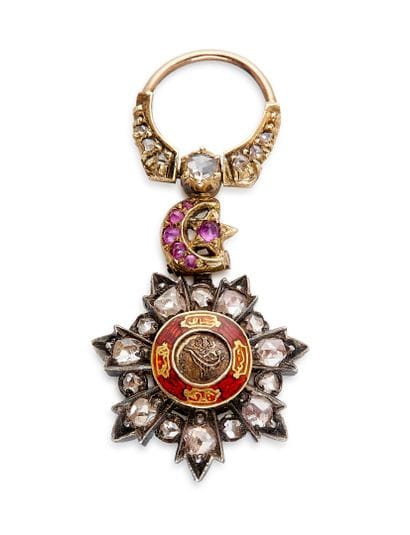 Turkey - Order of Medjidie, gold jewelry...