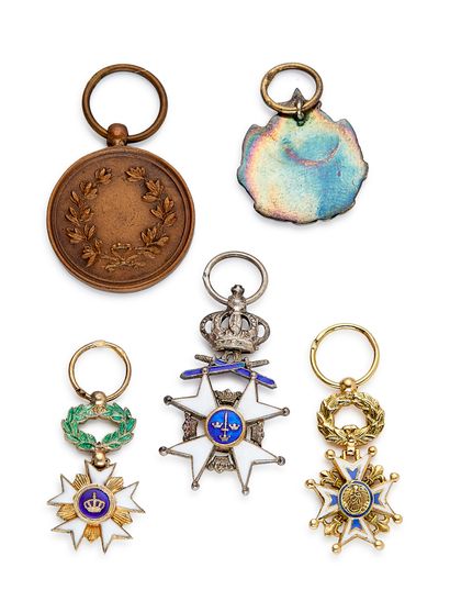 Europe, set of five miniatures: Bulgaria,...