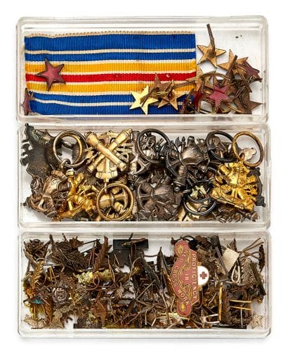 A collection of about 100 pieces, including...