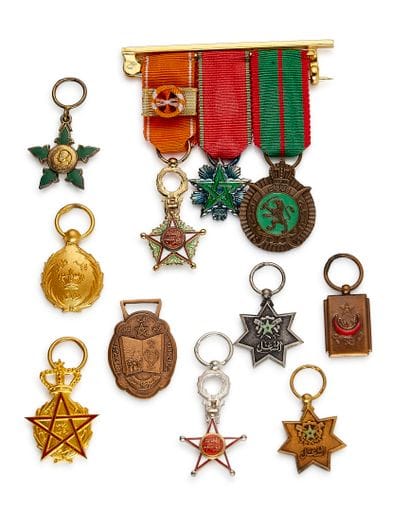 Morocco - Set of eleven miniatures: Order...