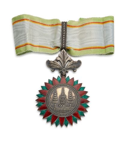 Thaïlande (Siam) - Ordre de la Couronne,...