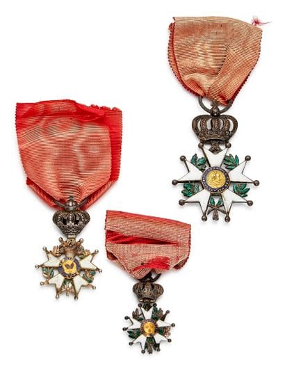 Légion d'honneur - Restauration, trois réductions...