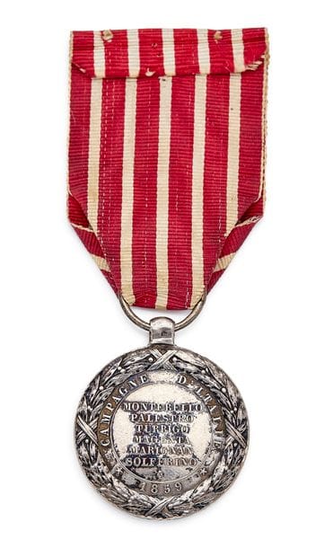 Italian Medal, 2nd type in silver by Barre,...