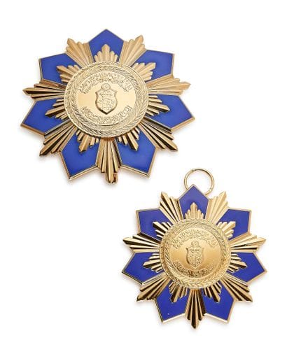 Tunisie, République - Ordre du Mérite National,...