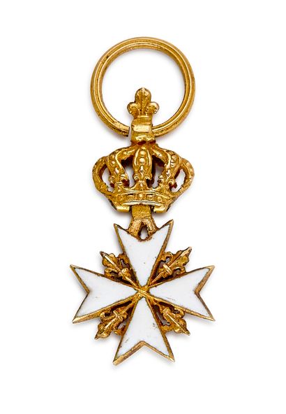 Order of Malta - Miniature knight's cross...