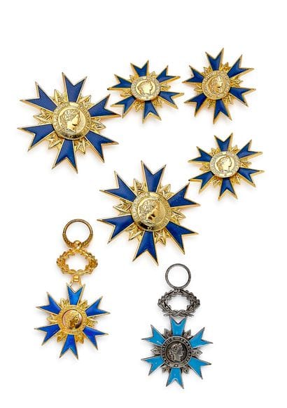France - National Order of Merit, set of...