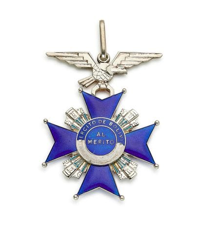 Bolivia - Order of Military Merit, founded...