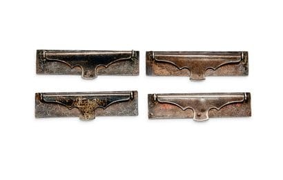 Colonial Medal - Set of four silver clasps...