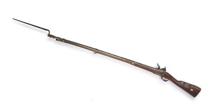 Fusil d'infanterie à silex modèle 1816 
Canon...