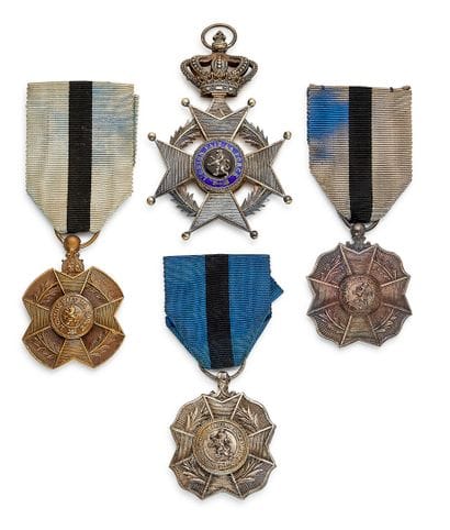 Belgium - Order of Leopold II, founded in...