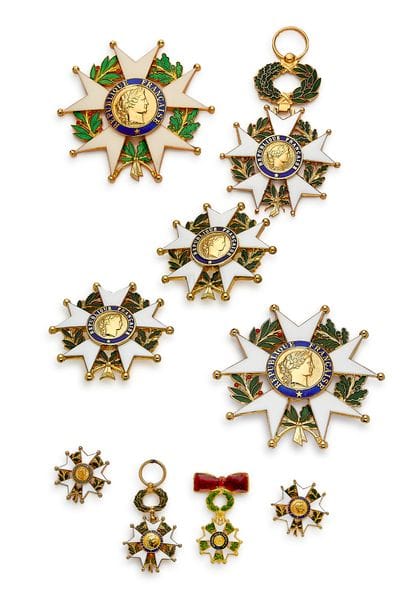 Légion d'honneur - Ve République - Ensemble...