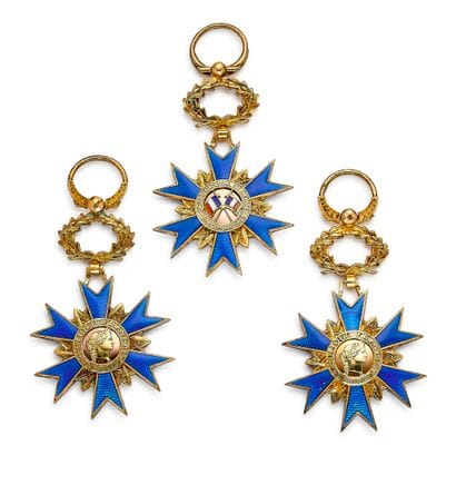 National Order of Merit, three-star Officer’s...