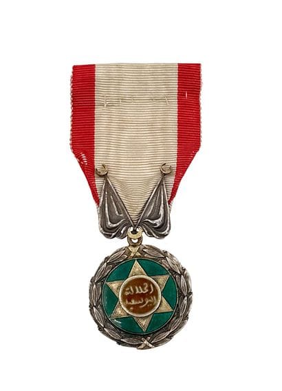 Maroc - Ordre du Mérite militaire Chérifien,...