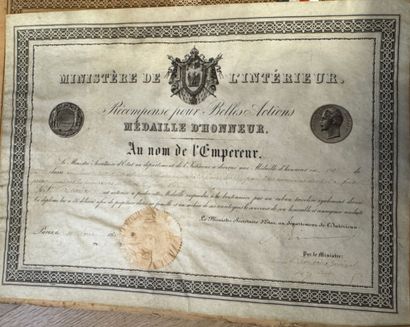 Ministère de l'Intérieur - Second Empire,...
