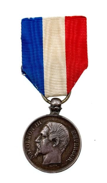 Ministère de la Guerre - Second Empire, médaille...