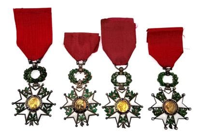 Légion d'honneur - IIIe République, lot de...