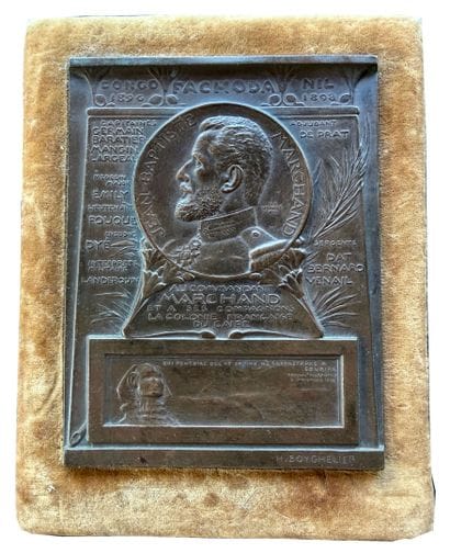 Mission Marchand - Plaquette d'hommage de...
