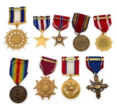 États-Unis d'Amérique, USA - Lot de neuf...