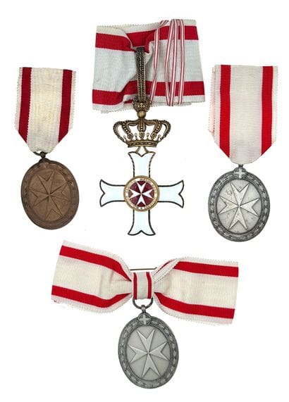 Holy See - Order of Malta, lot of four: Order...