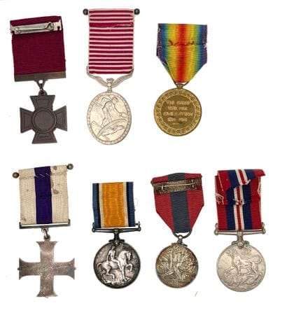United Kingdom - Lot of seven ordinance-size...