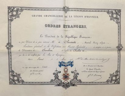 Espagne - Ordre royal et distingué de Charles...