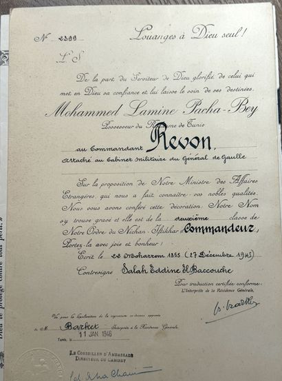 Seconde Guerre mondiale - Souvenir du Chef...