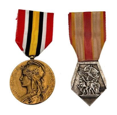 World War II - Set of two medals: a FNCV...
