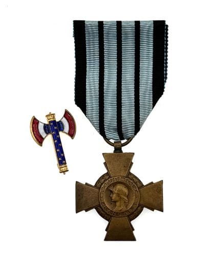 Second World War - Vichy, set of two decorations:...