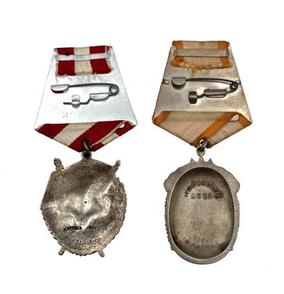 Russia, USSR - Set of two decorations: Order...