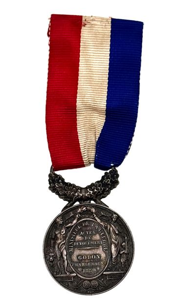 Ministère de la Guerre - Second Empire, médaille...