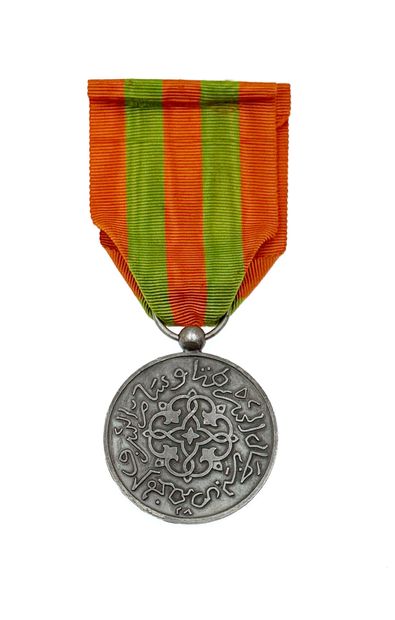 Maroc - Médaille d'honneur de la Police Chérifienne,...