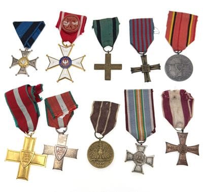 Poland - Lot of ten decorations: a commemorative...