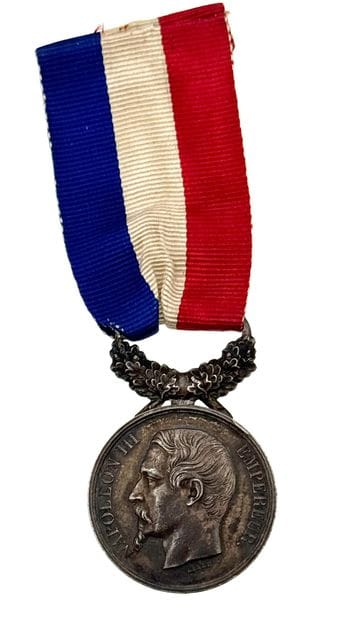 Ministère de la Guerre - Second Empire, médaille...