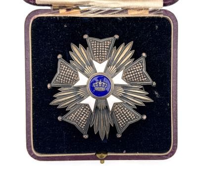 Belgium - Order of the Crown, founded in...