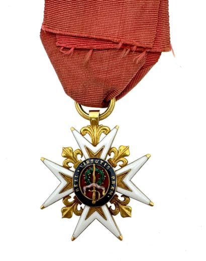 Order of Saint-Louis - Louis XVI, thick gold...