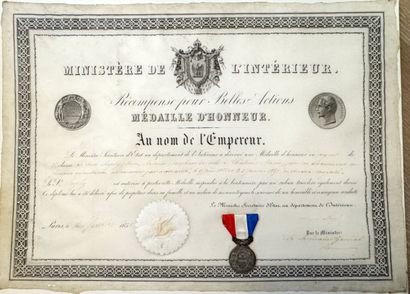Ministère de l'Intérieur - Second Empire,...