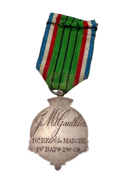 Belfort, Médaille commémorative du Siège...