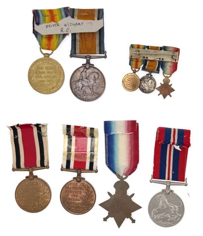 United Kingdom - Lot of nine decorations,...
