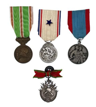 Première Guerre mondiale - Lot de quatre...