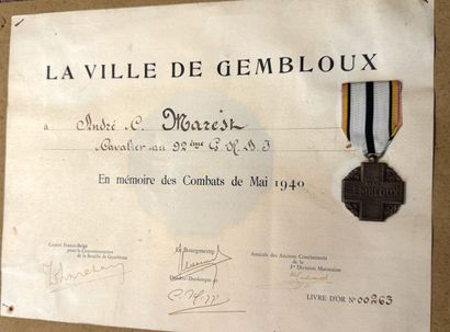 World War II - Set of eight patents and five...