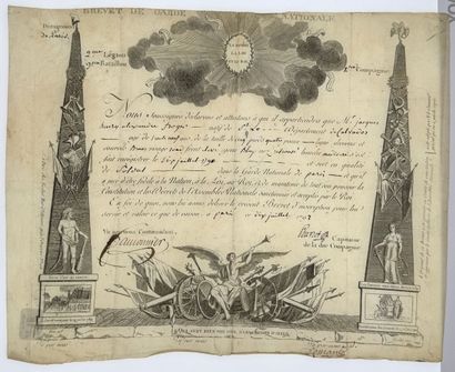 French Revolution, set of six documents:...