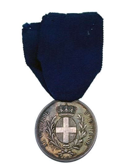 Royaume de Sardaigne - Médaille de la Valeur...