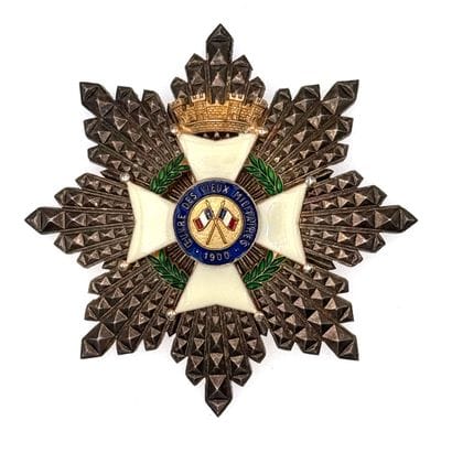 Plaque de grand-croix de l'OEuvre des Vieux...