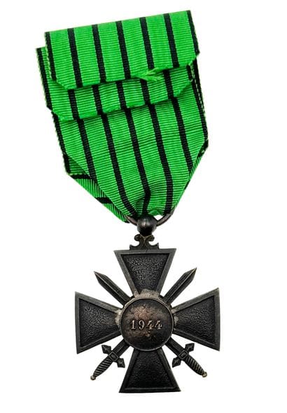 World War II - A 1944 Croix de Guerre in...