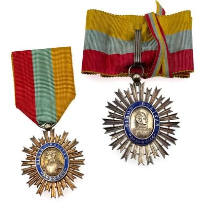 Venezuela - Ordre de Bolivar, fondé en 1881,...