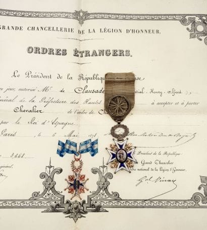 Espagne - Ordre royal et distingué de Charles...