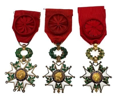 Légion d'honneur - IIIe République, set of...